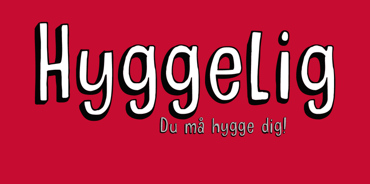 DK Hyggelig字体 1