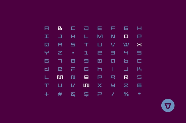 Wormbox Sharp字体 3