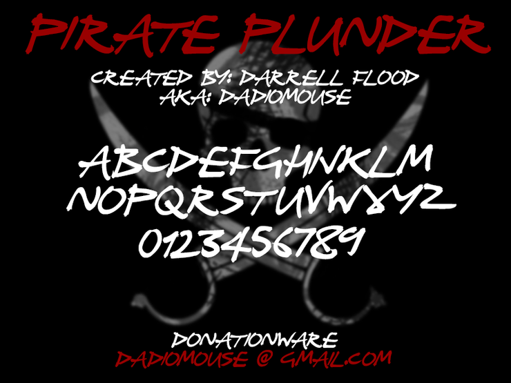 Pirate Plunder字体 1