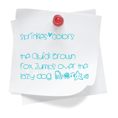 Sprinklescolors字体 1