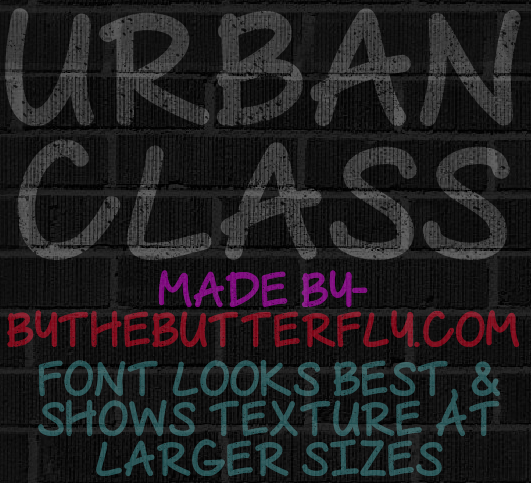 Urban Class字体 1