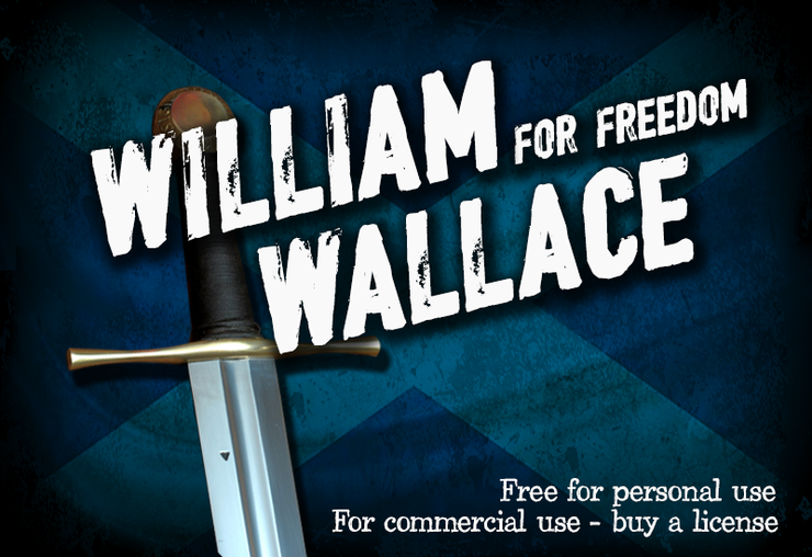 CF William Wallace字体 1