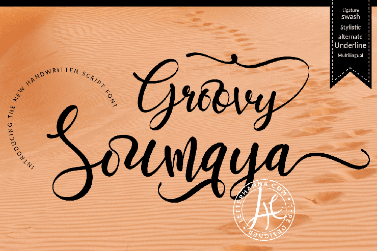 Groovy Soumaya字体 6