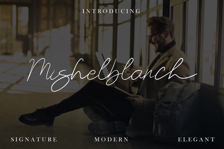 Mishelblanch字体 7