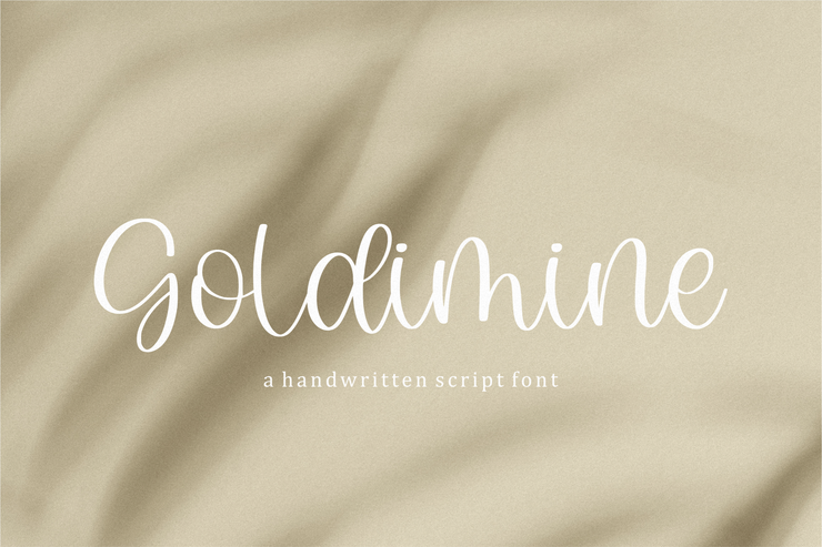 Goldimine字体 4