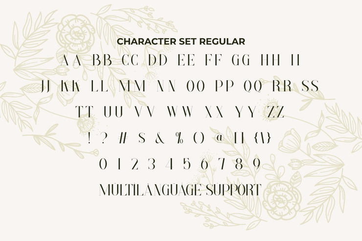 Paradise Thin字体 1