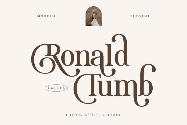 Ronald Tumb字体 1