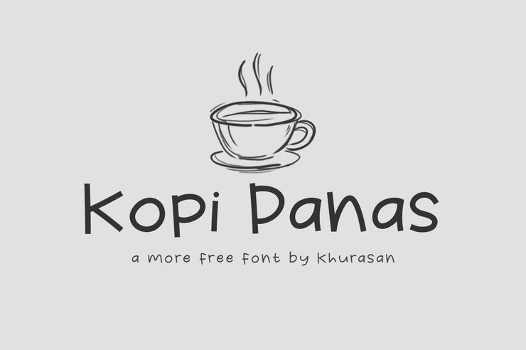 Kopi Panas字体 1