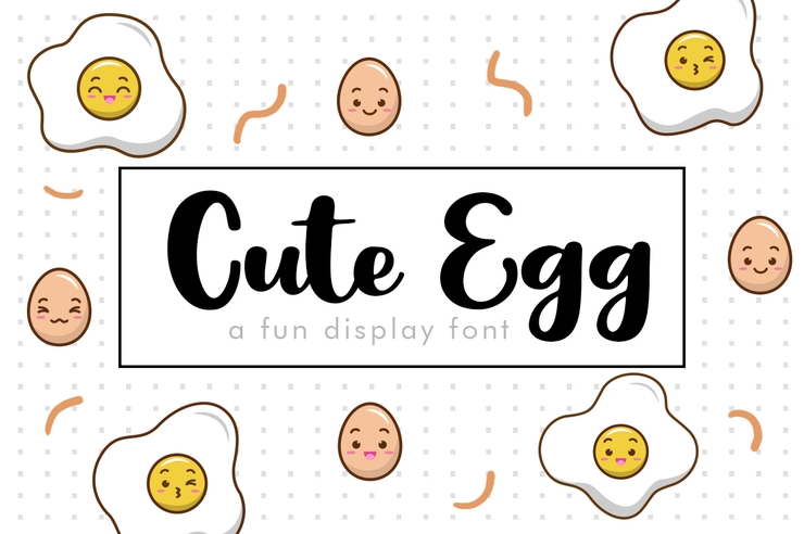 Cute Egg字体 1