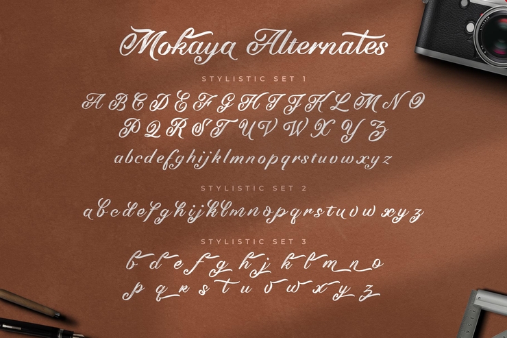 Mokaya Vertion字体 2