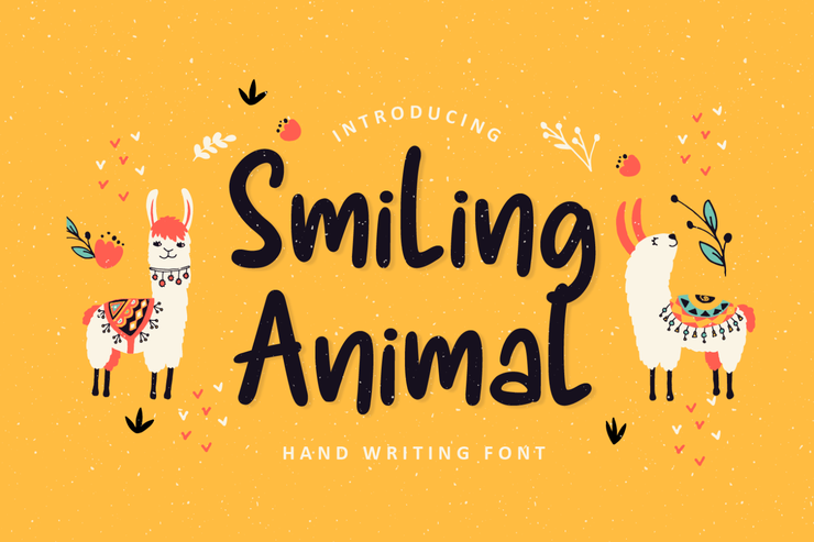 Smiling Animal字体 1