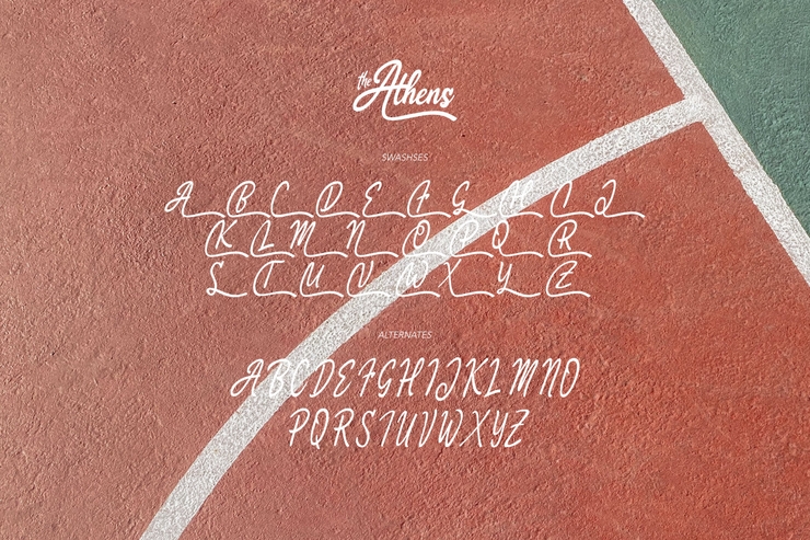 Athens字体 1