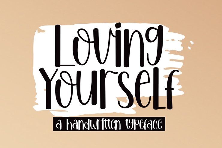 Loving Yourself -字体 1