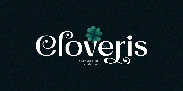 Cloveris字体 2