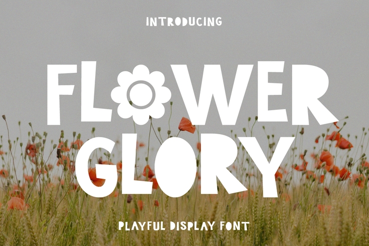 Flower Glory字体 7