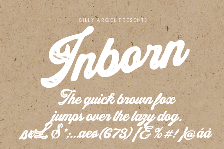 inborn字体 3