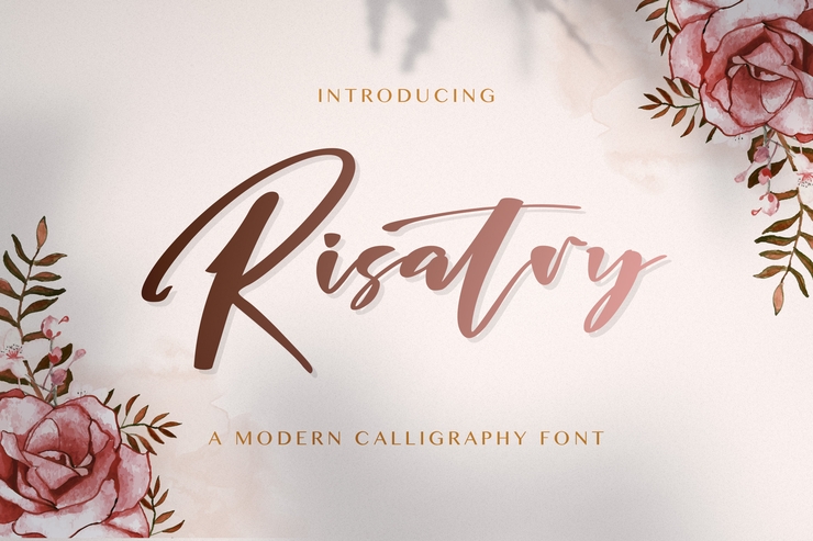 RISATRY字体 1