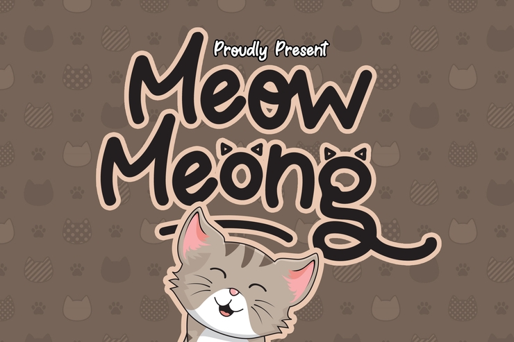 Meow Meong字体 1