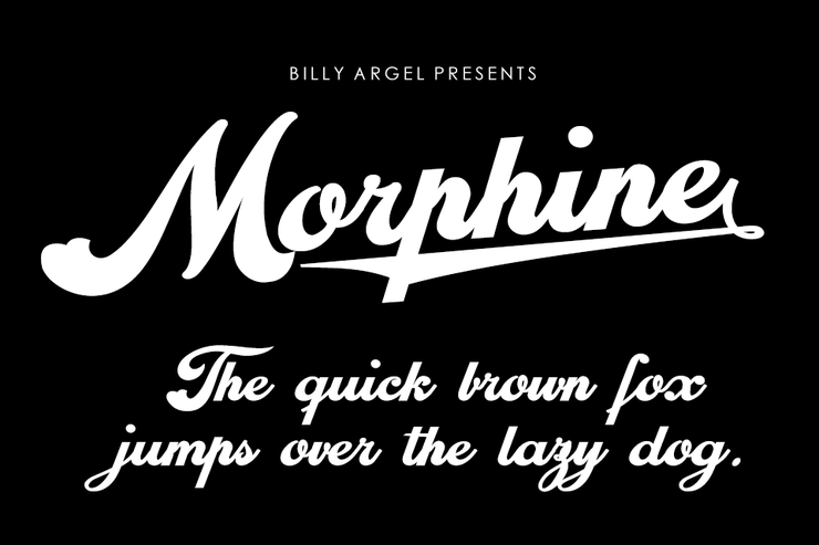 Morphine字体 1