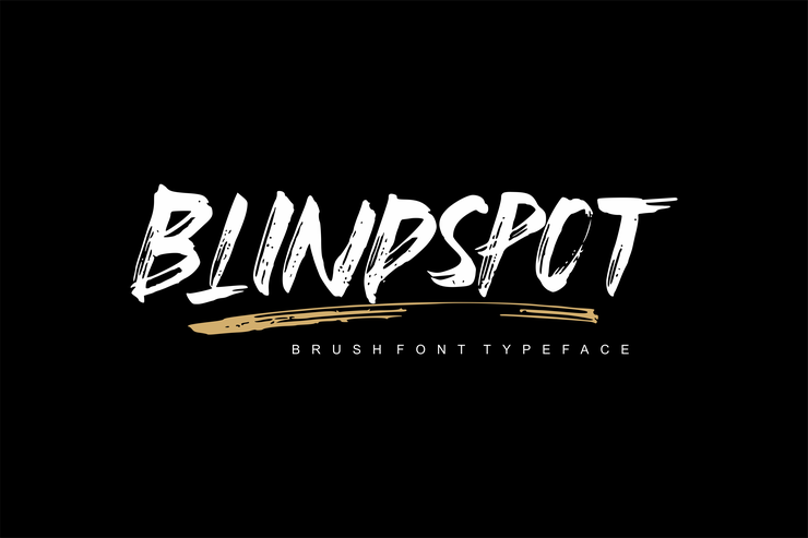 Blindspot字体 1