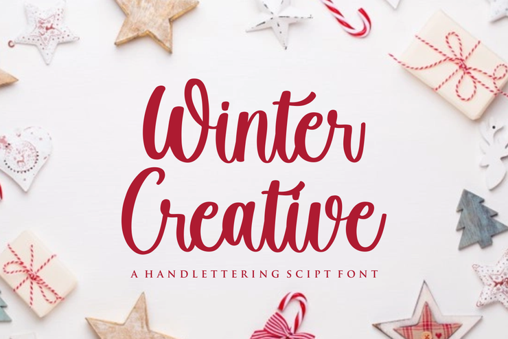 Winter Creative字体 1