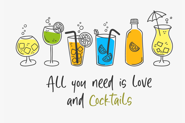 Fresh Cocktails字体 3