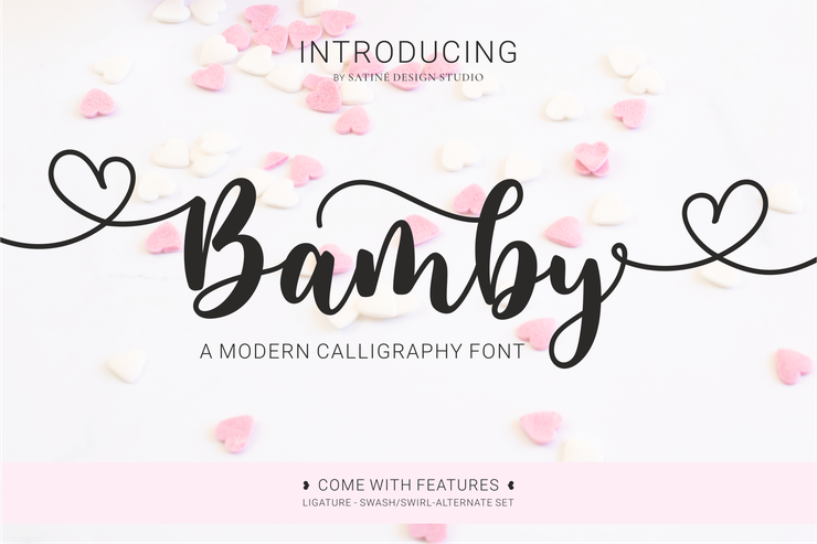Bamby字体 7