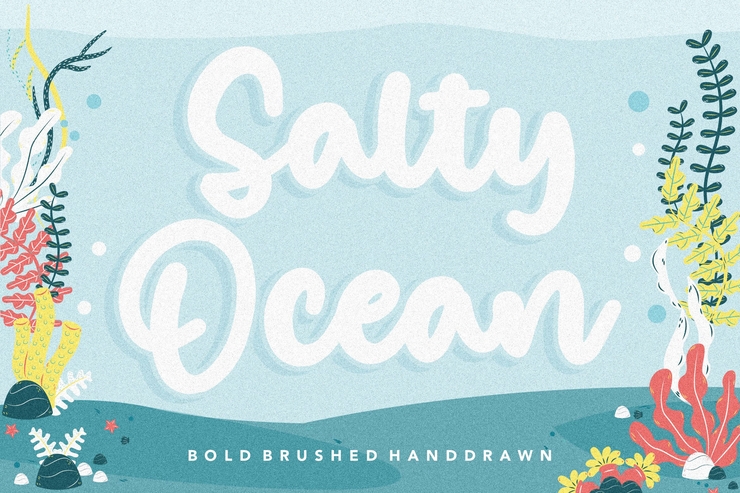 Salty Ocean字体 1