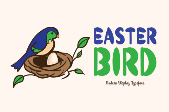 Easter Bird字体 2