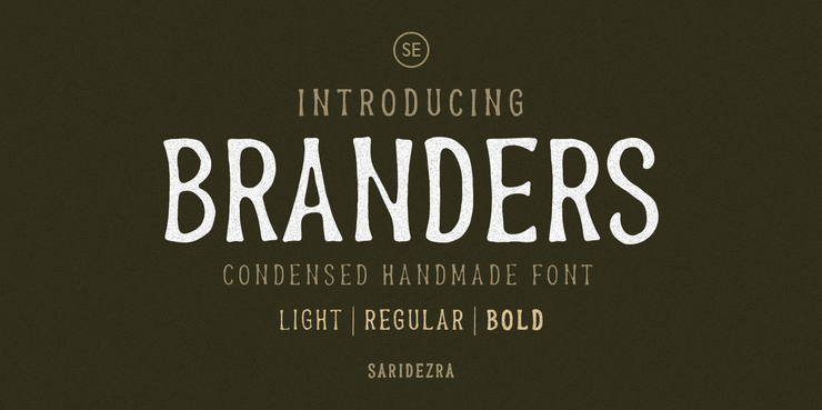 Branders字体 1