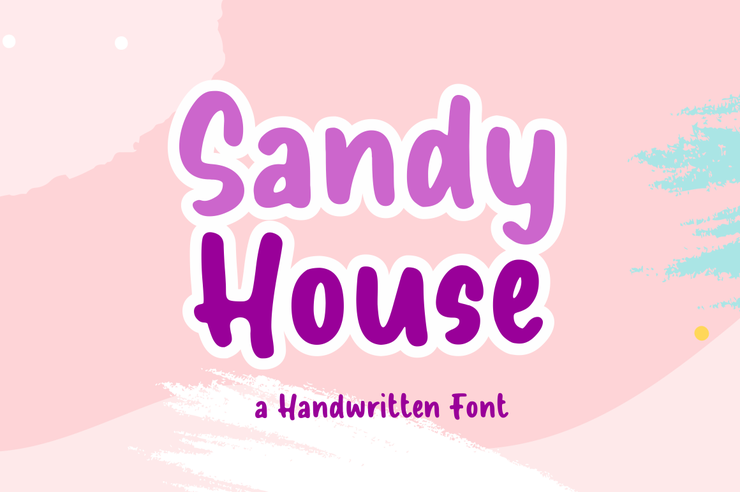 Sandy House字体 2