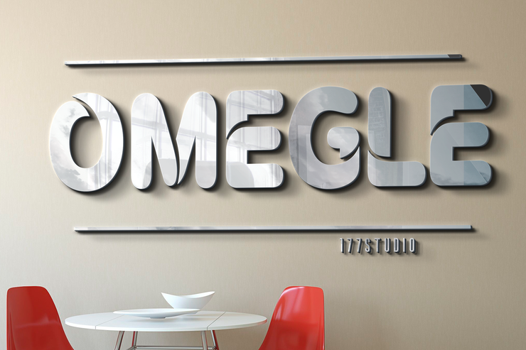OMEGLE字体 4