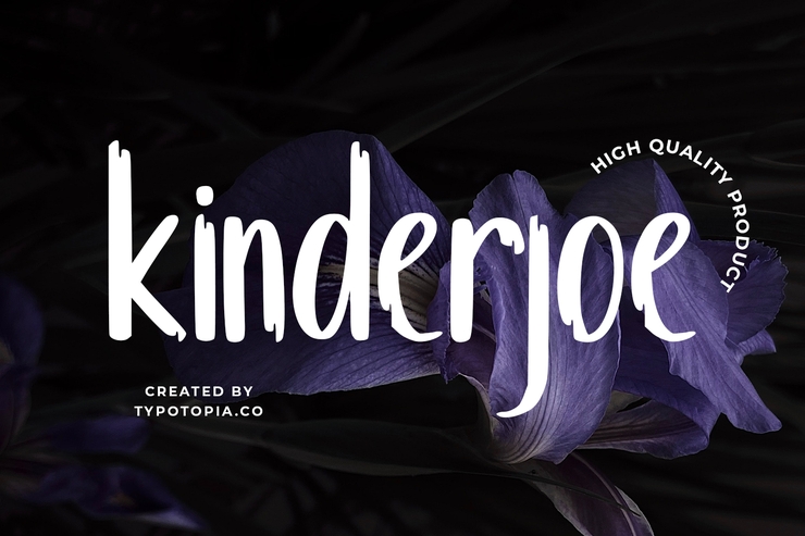 Kinderjoe字体 3