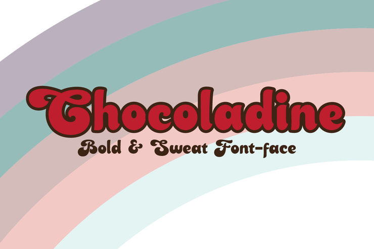 Chocoladine字体 4