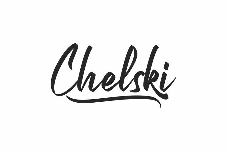 Chelski字体 1