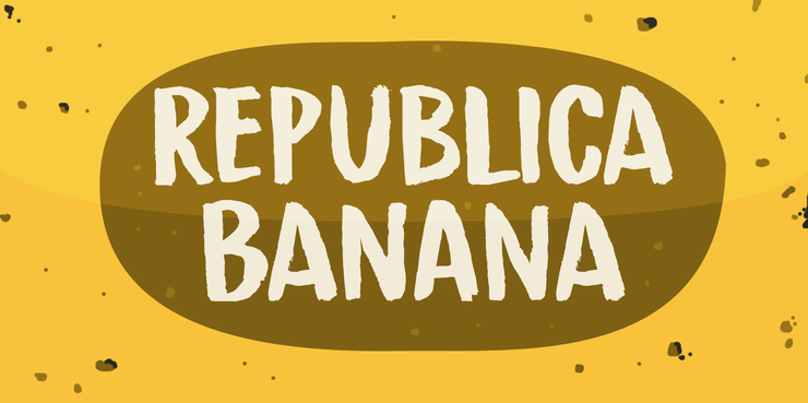 Republica Banana字体 1