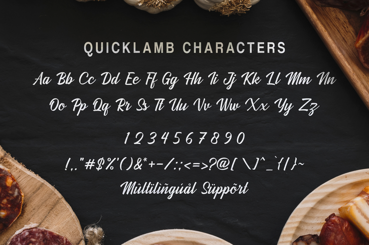 Quicklamb字体 6