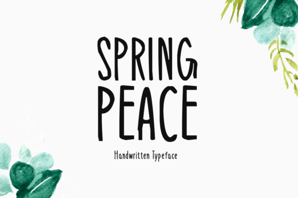 Spring Peace字体 1