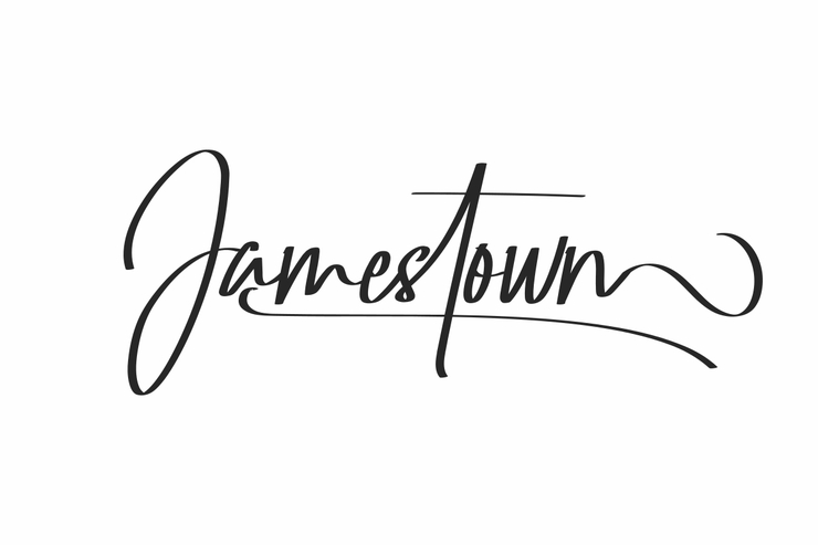 Jamestown字体 1
