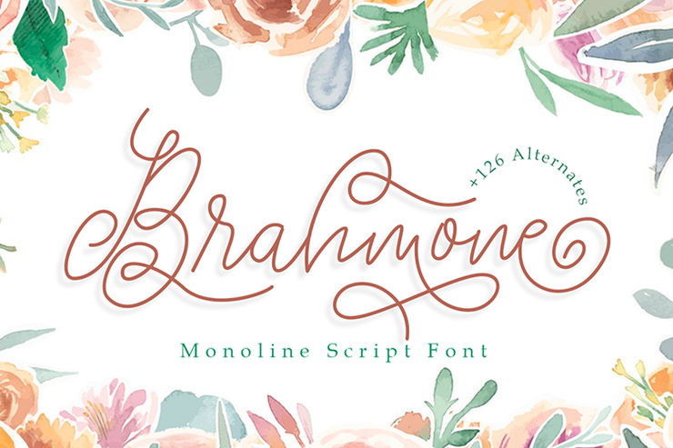 Brahmone字体 1