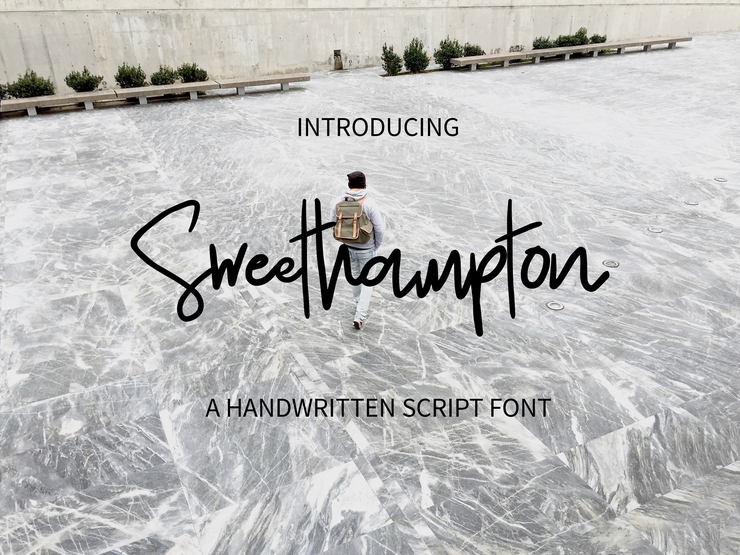 Sweethampton字体 1