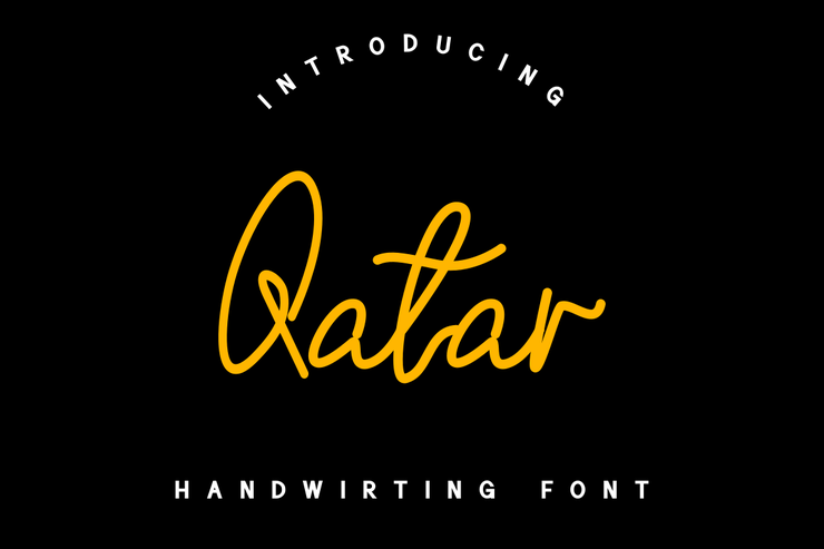 Qatar字体 4