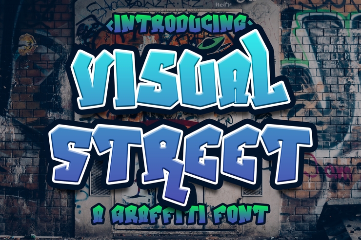 Visual Street字体 2