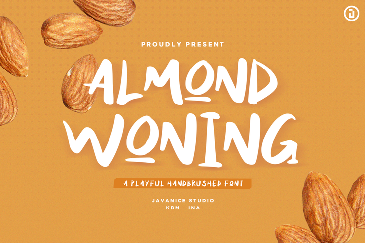 ALMOND WONING字体 2