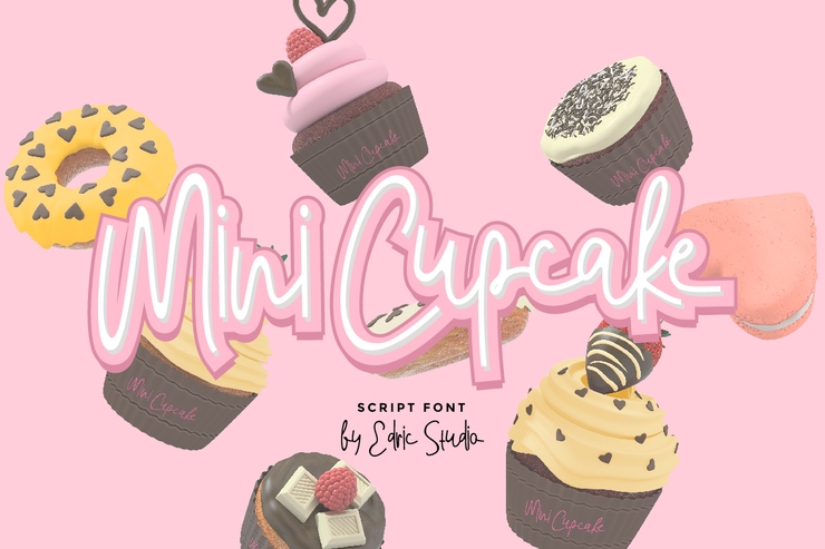 Mini Cupcake字体 5