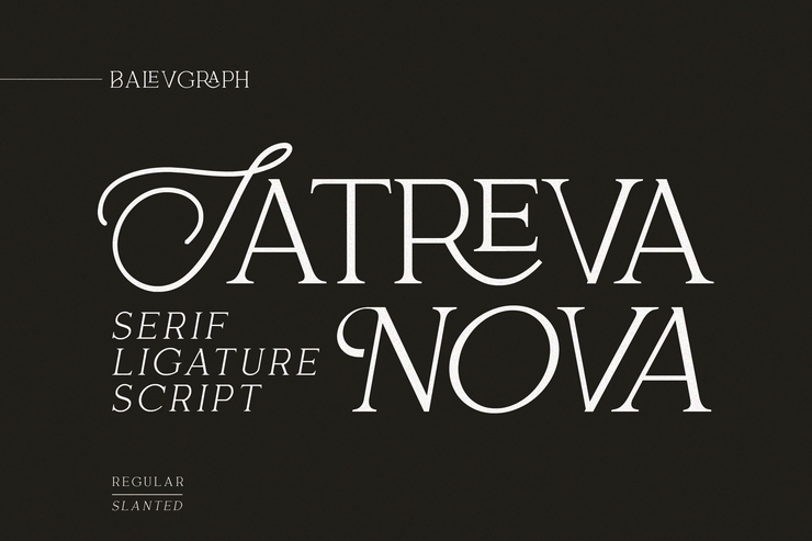 Satreva Nova字体 2