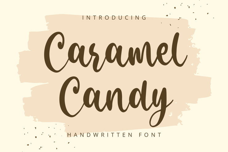 Caramel Candy字体 8