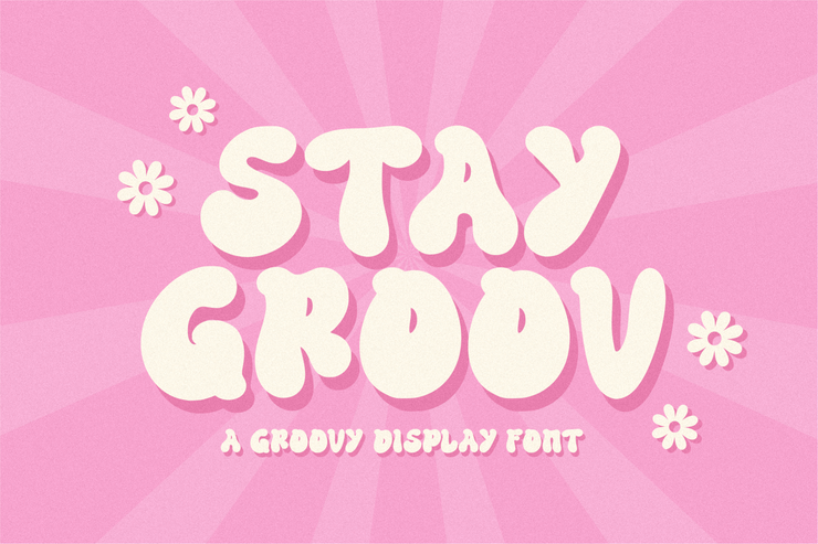 Stay Groov字体 1