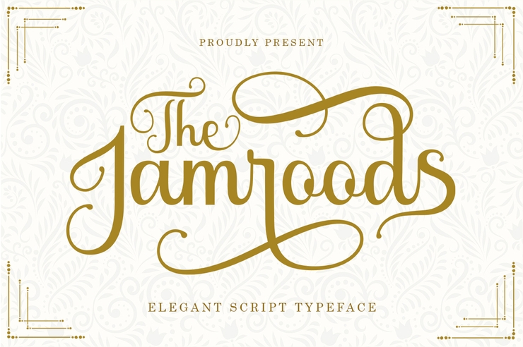 The Jamroods字体 5