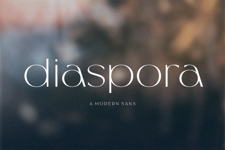 Diaspora字体 8
